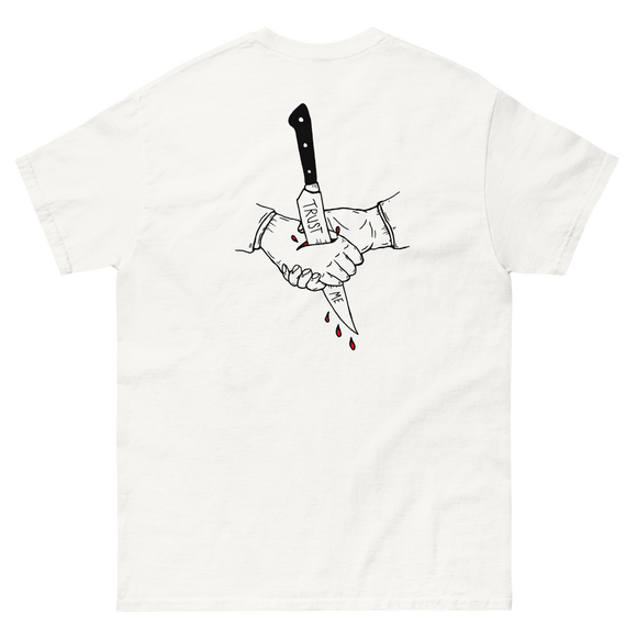 secret heart/knife tee