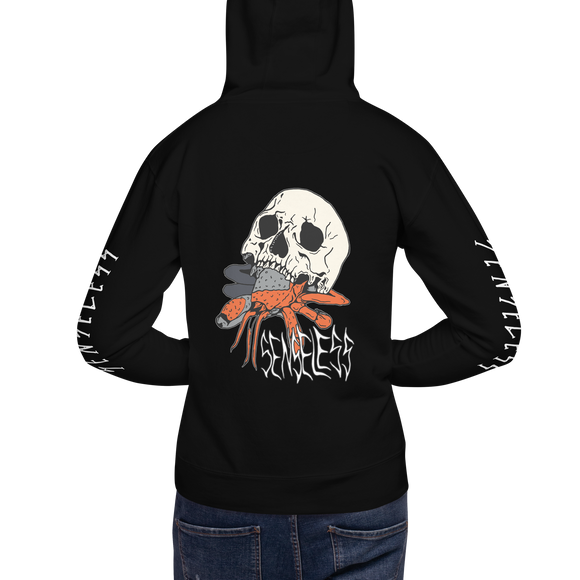 Senseless Logo Hoodie w/ Death Lobster Back Print