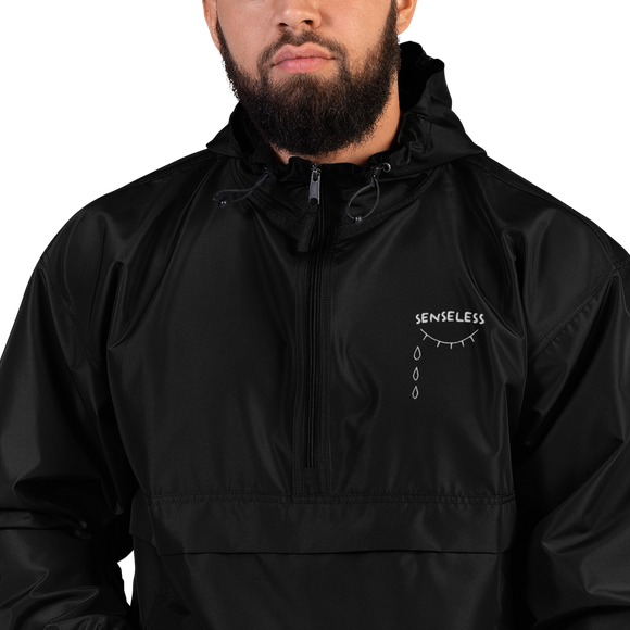 Cry Eye Embroidered Champion Packable Jacket (Multiple Color Options)