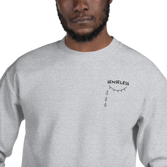 Cry Eye Embroidered Sweatshirt (Multiple Color Options)