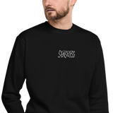 Senseless Logo Embroidered Sweatshirt (Multiple Color Options)