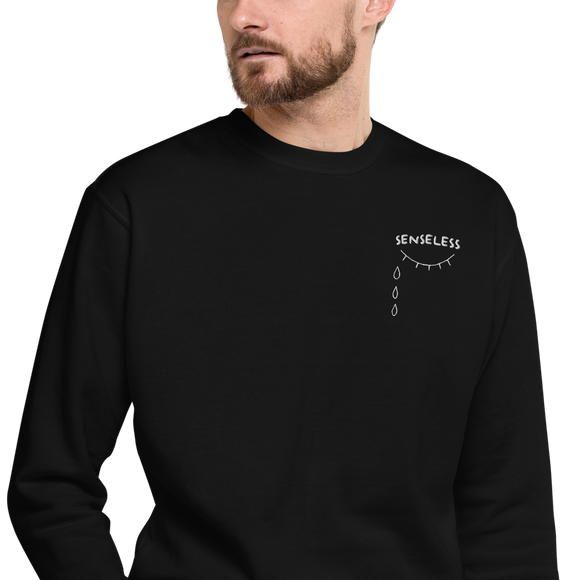 Cry Eye Embroidered Sweatshirt (Multiple Color Options)