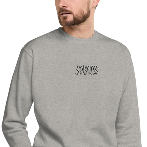 Senseless Logo Embroidered Sweatshirt