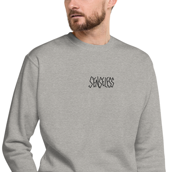 Senseless Logo Embroidered Sweatshirt