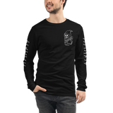 Grim Reaper Shirt w/ Sleeve Prints (Multiple Color Options)